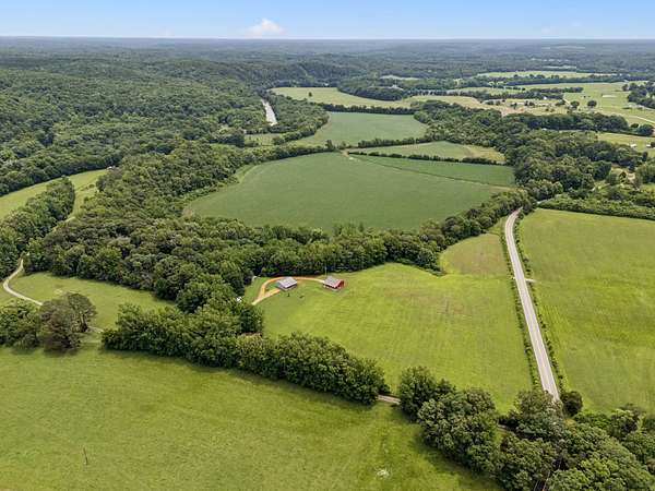 15.9 Acres of Land with Home for Sale in Hohenwald, Tennessee