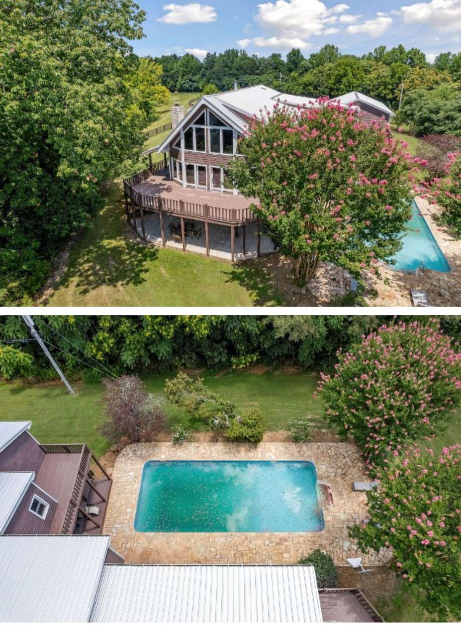 106 Acres of Recreational Land with Home for Sale in Liberty, Tennessee