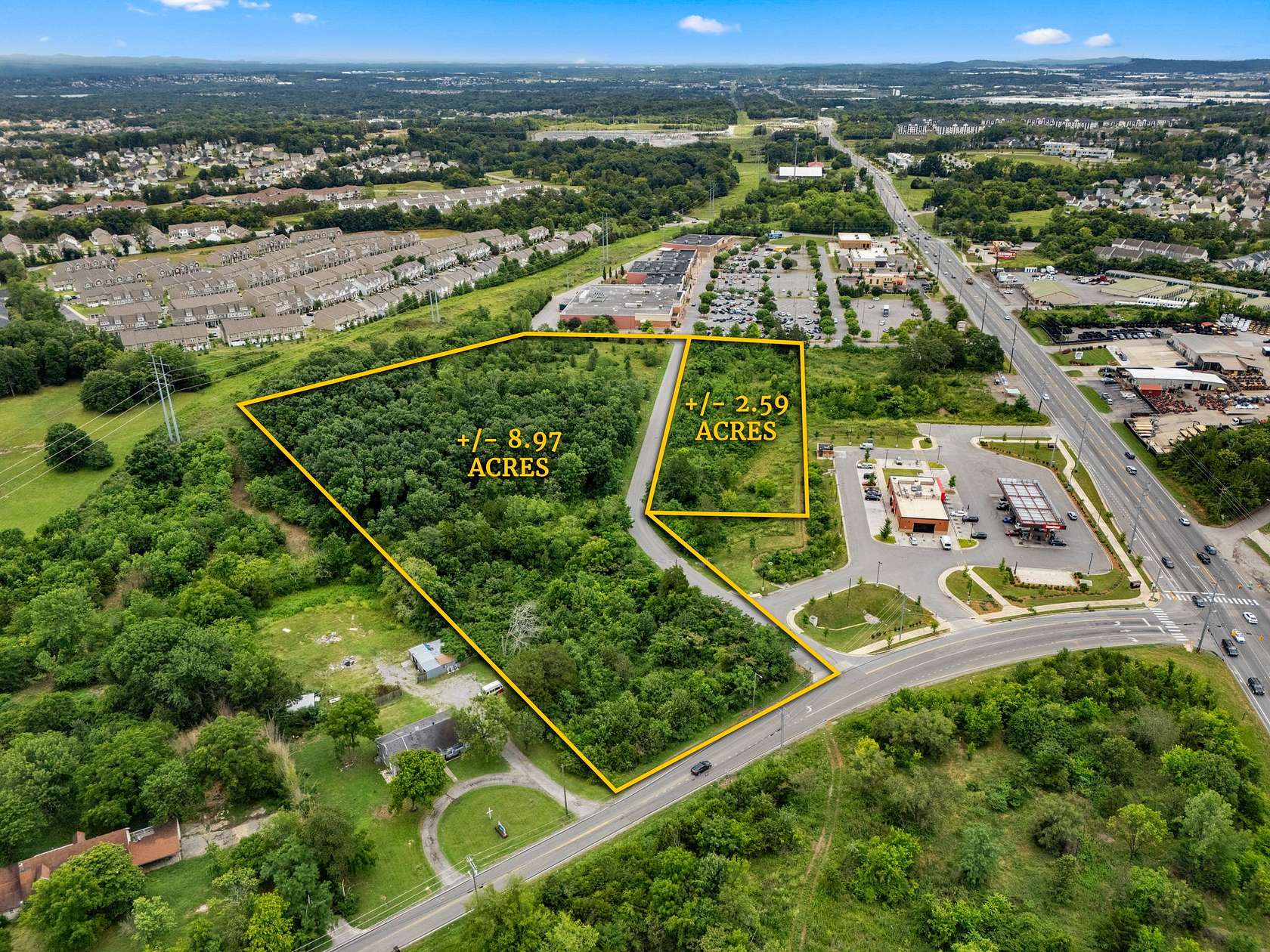 11.6 Acres of Commercial Land for Sale in Antioch, Tennessee