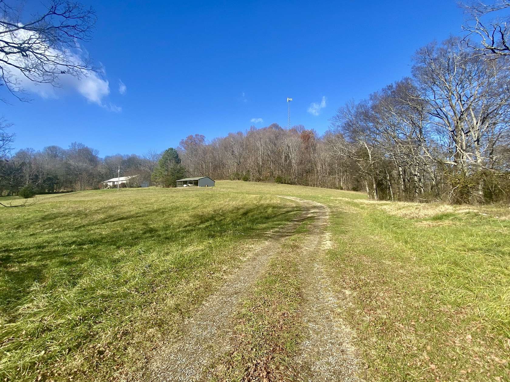 18 Acres of Land with Home for Sale in Pulaski, Tennessee