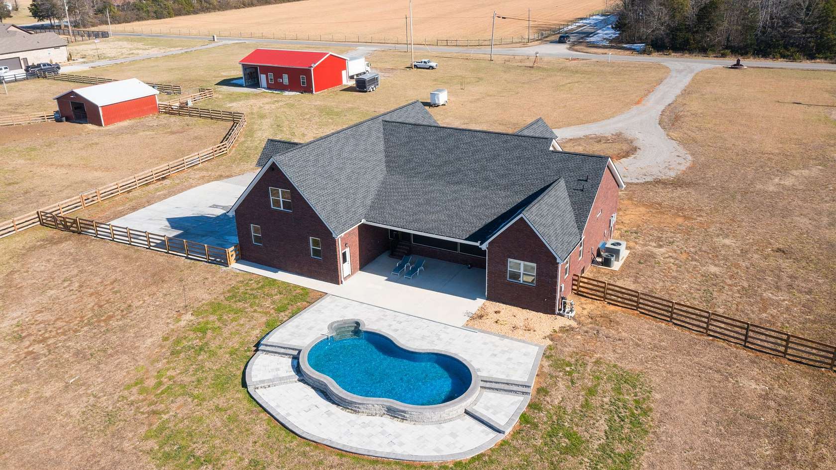 13.8 Acres of Land with Home for Sale in Lewisburg, Tennessee