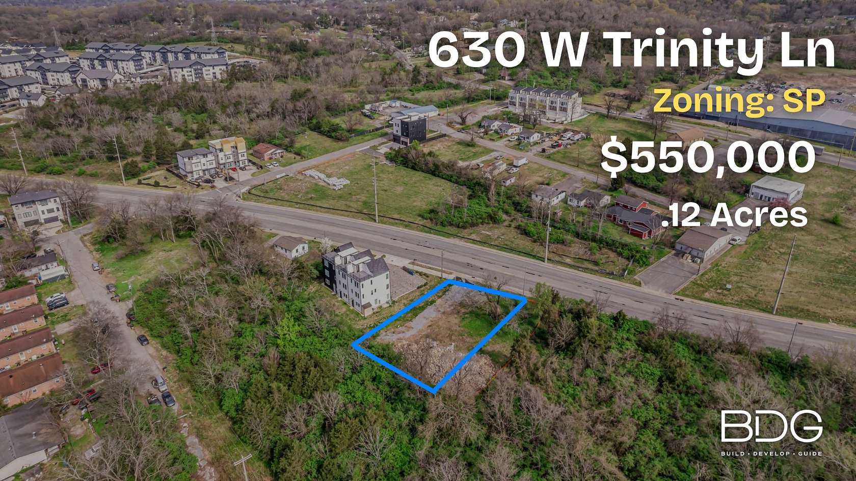 0.12 Acres of Mixed-Use Land for Sale in Nashville, Tennessee
