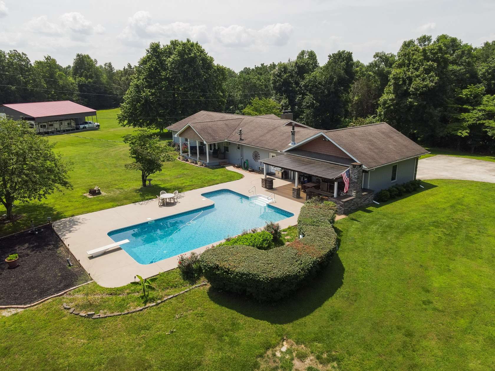 9.33 Acres of Residential Land with Home for Sale in Livingston, Tennessee