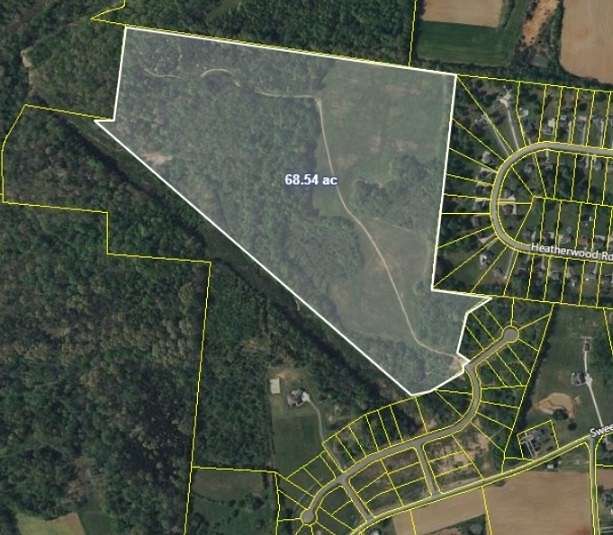 68.5 Acres of Land for Sale in Ashland City, Tennessee