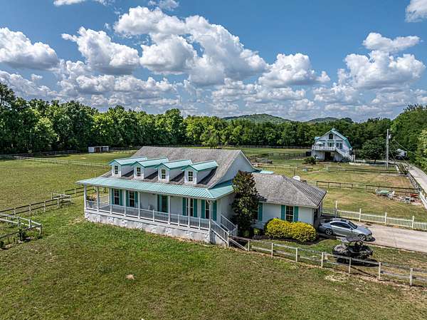 11.2 Acres of Land with Home for Sale in Arrington, Tennessee