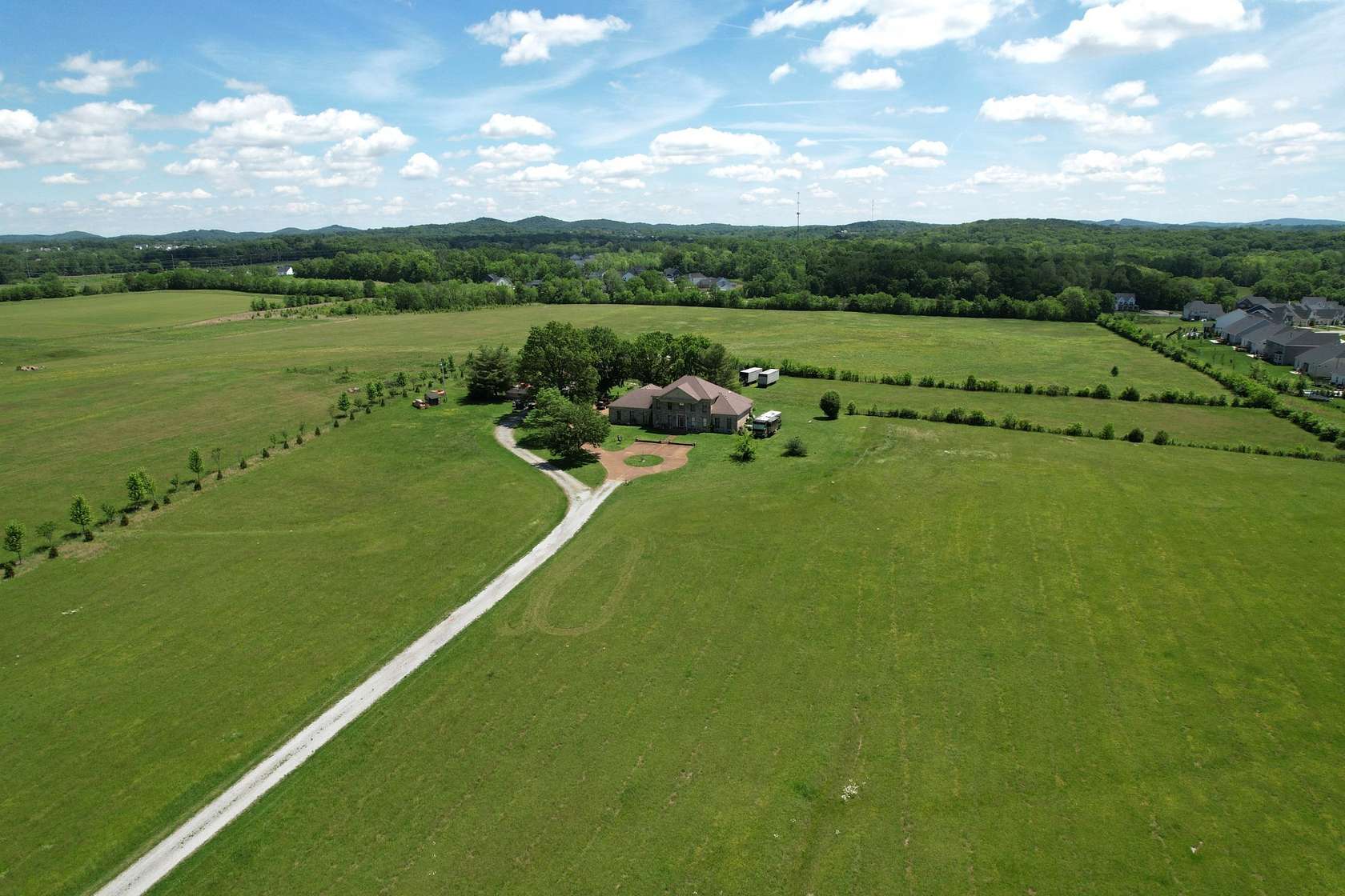 26.8 Acres of Recreational Land with Home for Sale in Arrington, Tennessee