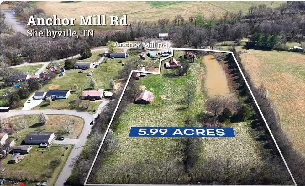 6 Acres of Land for Sale in Shelbyville, Tennessee