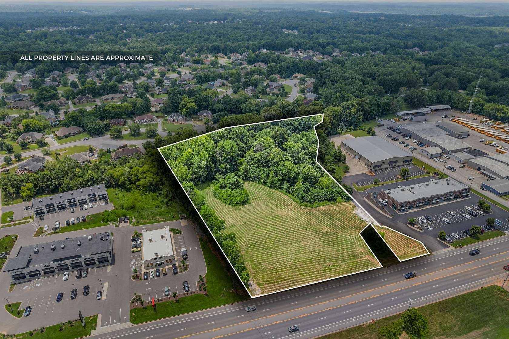 5.1 Acres of Commercial Land for Sale in Clarksville, Tennessee