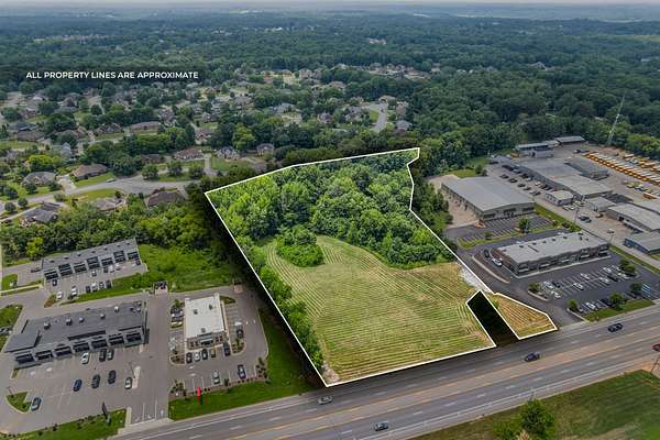 5.1 Acres of Commercial Land for Sale in Clarksville, Tennessee