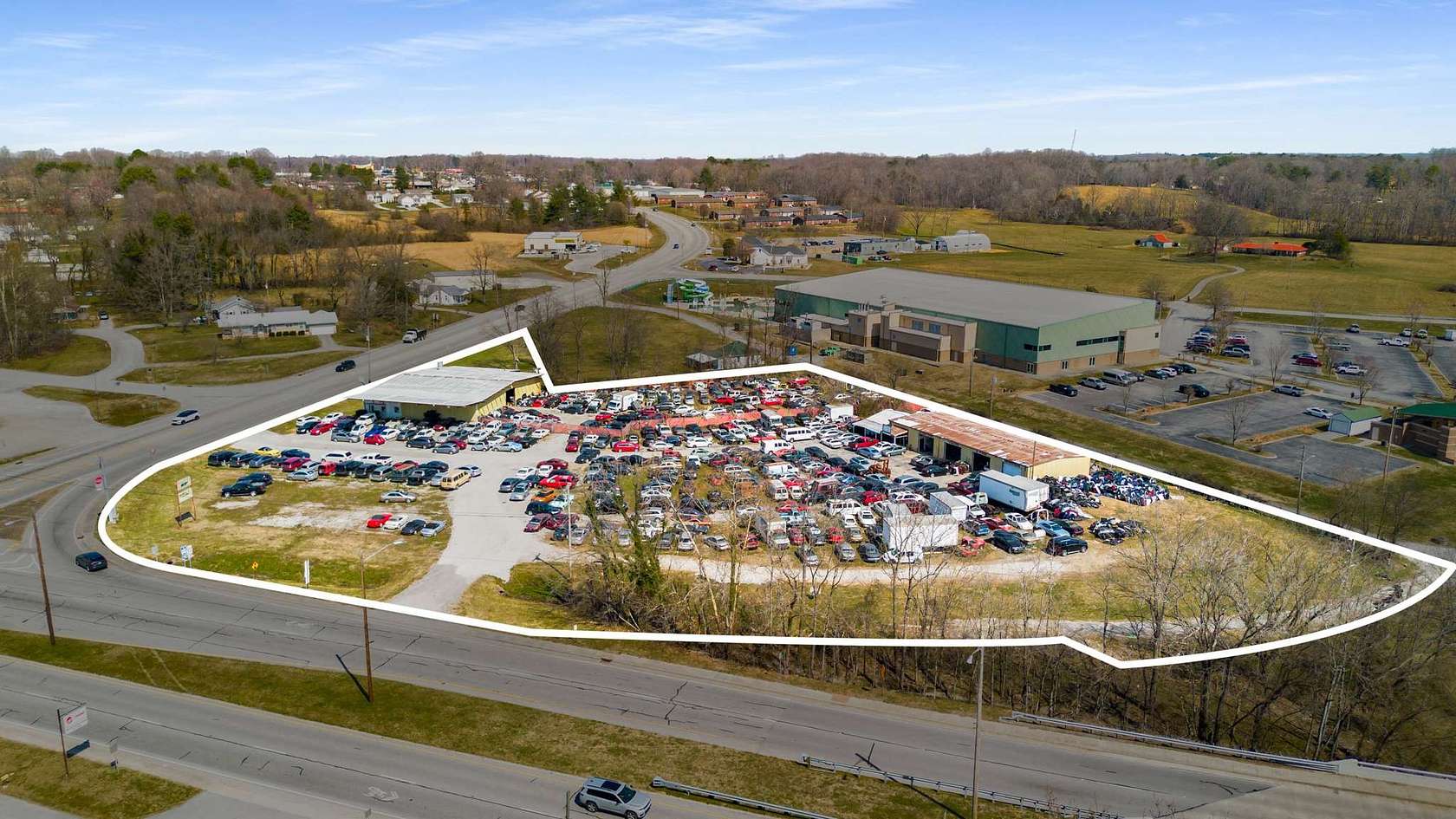 3.72 Acres of Improved Commercial Land for Sale in Manchester, Tennessee