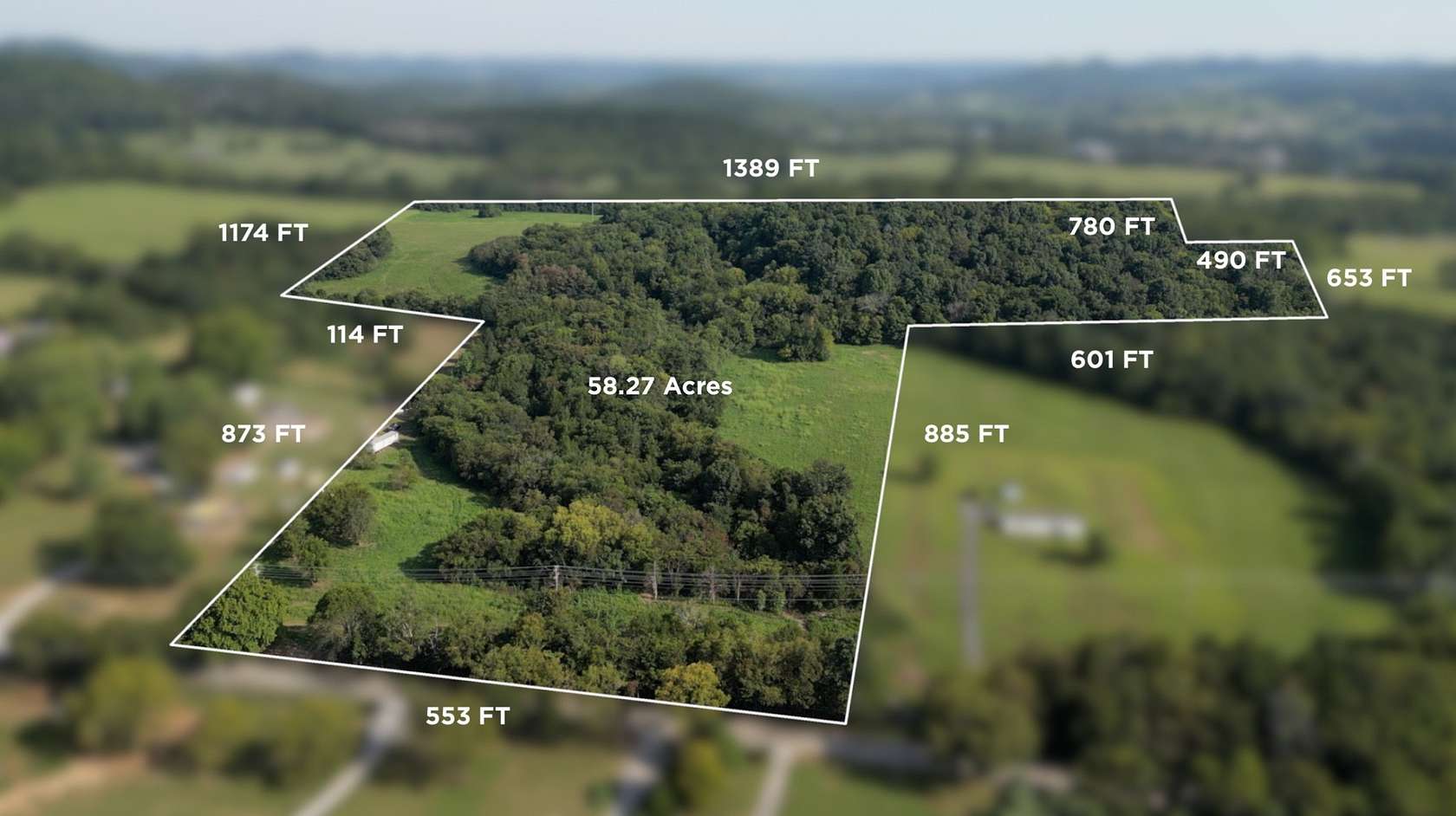 58.3 Acres of Recreational Land & Farm for Sale in Hartsville, Tennessee