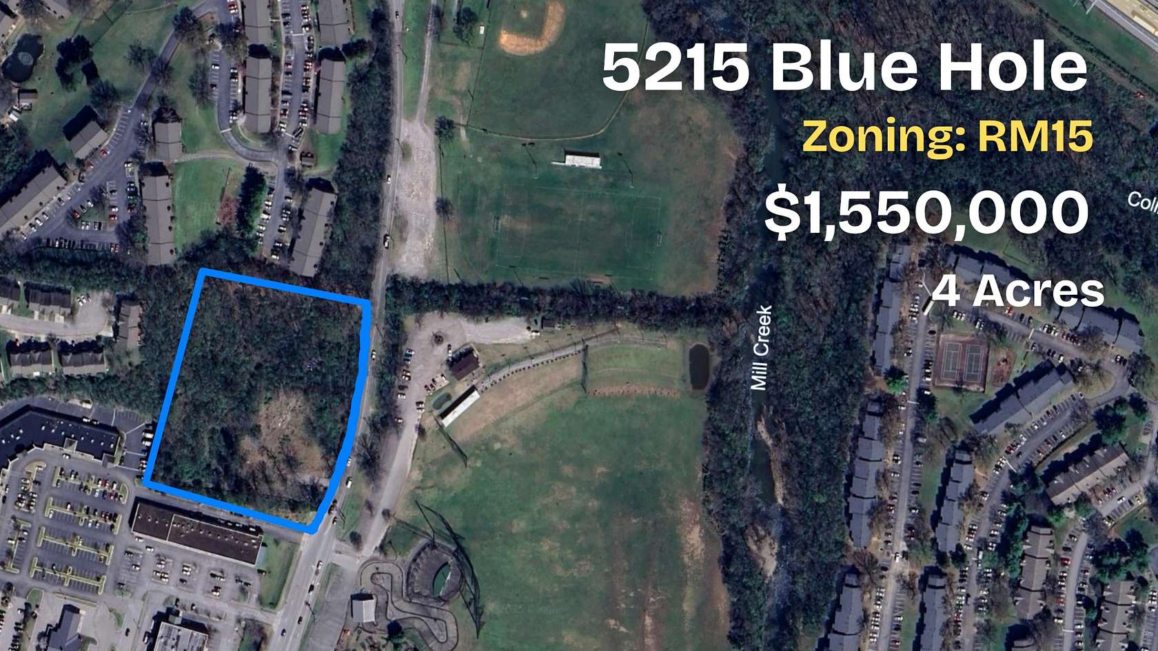 4 Acres of Residential Land for Sale in Antioch, Tennessee