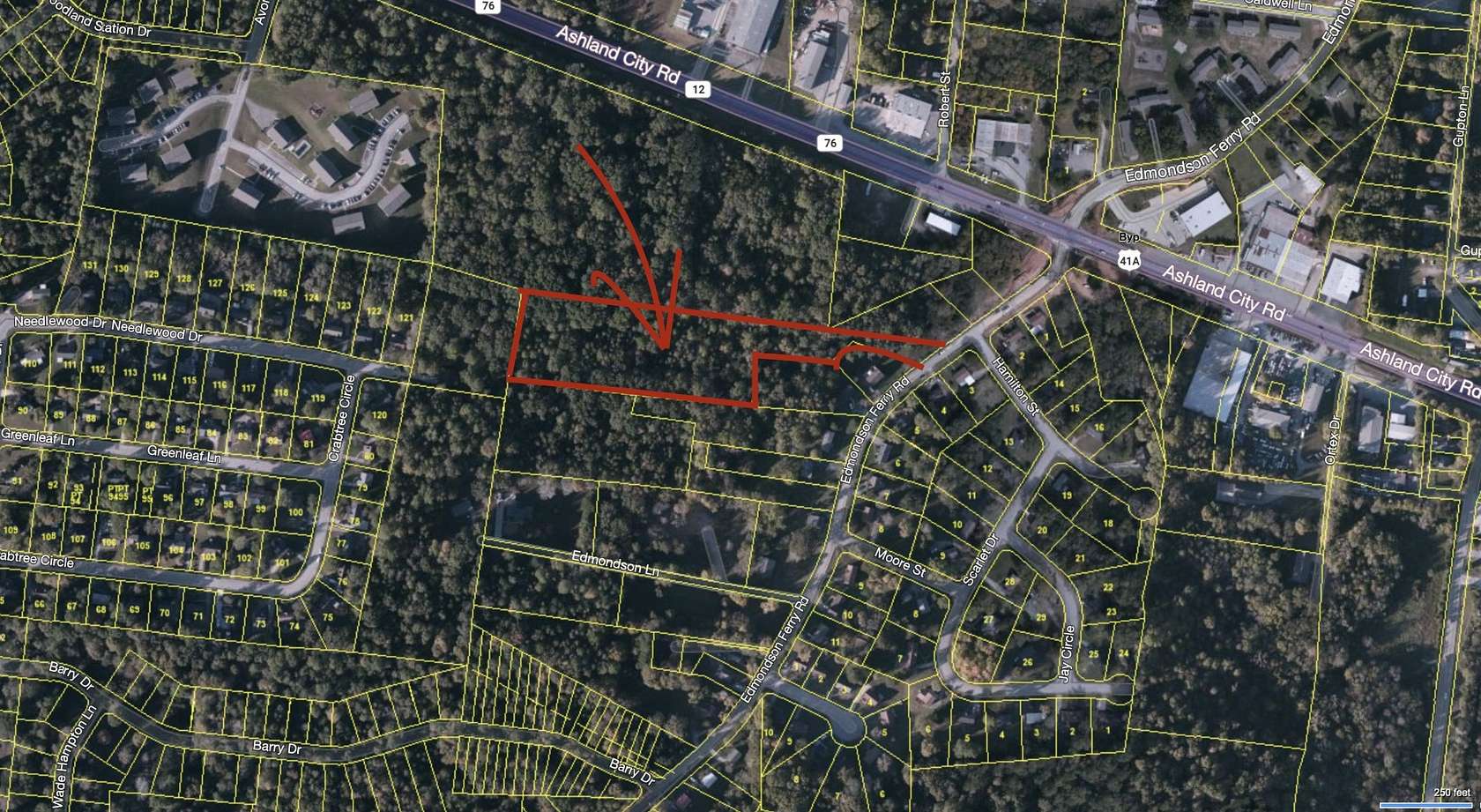 4.4 Acres of Residential Land for Sale in Clarksville, Tennessee