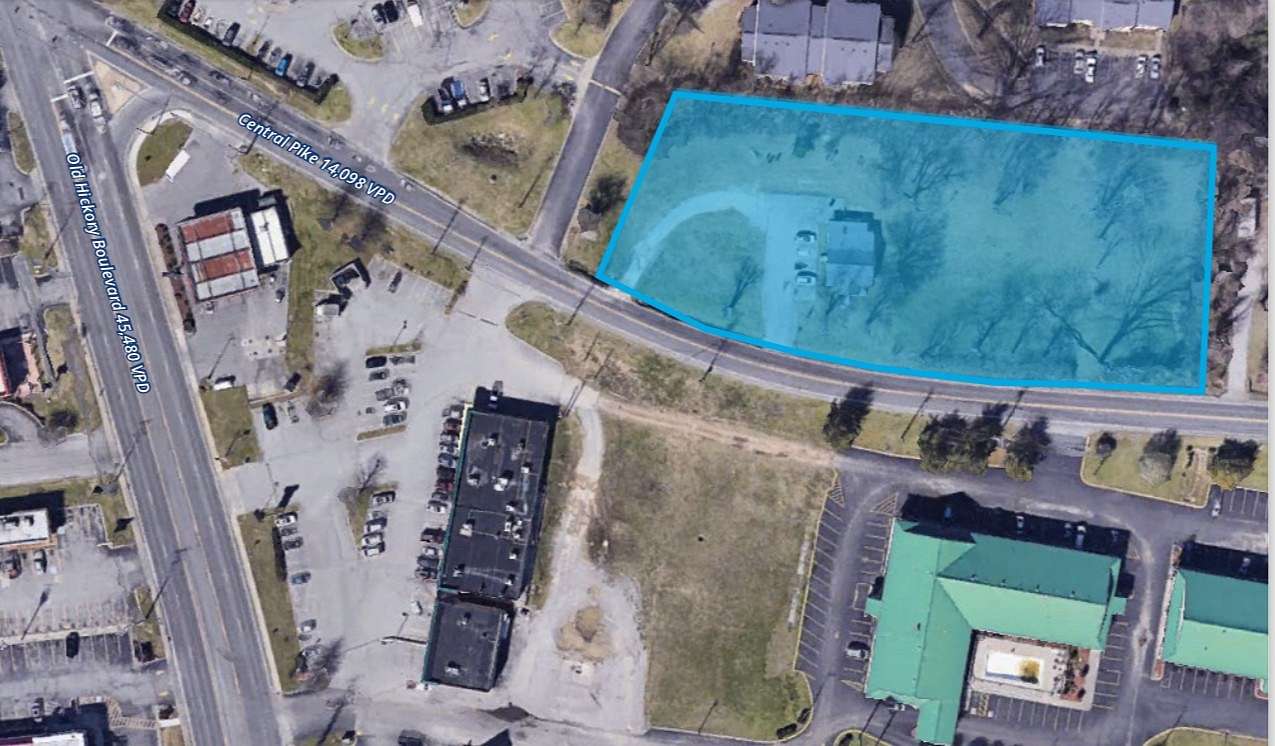 1.68 Acres of Improved Commercial Land for Sale in Hermitage, Tennessee