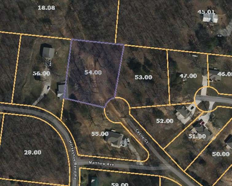1 Acre of Residential Land for Sale in Lawrenceburg, Tennessee