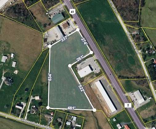 6.16 Acres of Commercial Land for Sale in Manchester, Tennessee