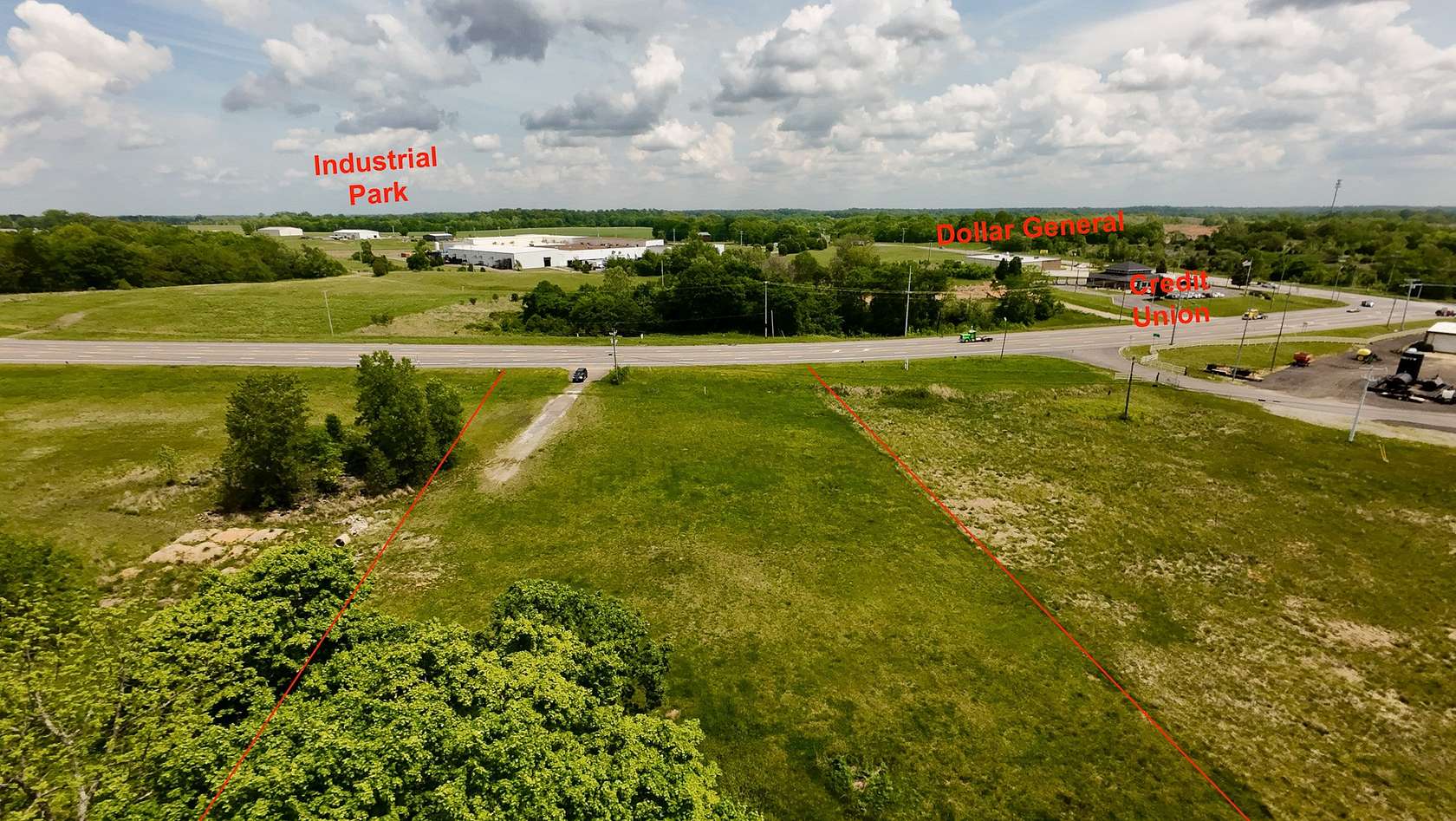 2.18 Acres of Commercial Land for Sale in Springfield, Tennessee