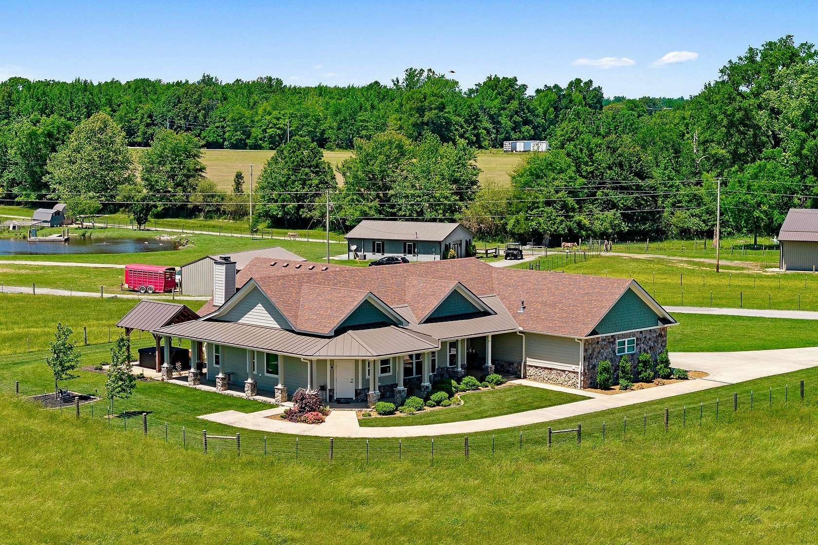 64.2 Acres of Land with Home for Sale in Smithville, Tennessee