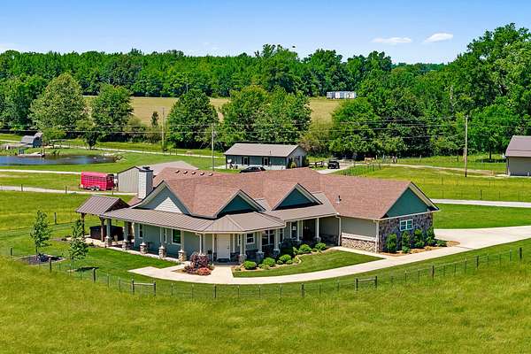 64.2 Acres of Land with Home for Sale in Smithville, Tennessee