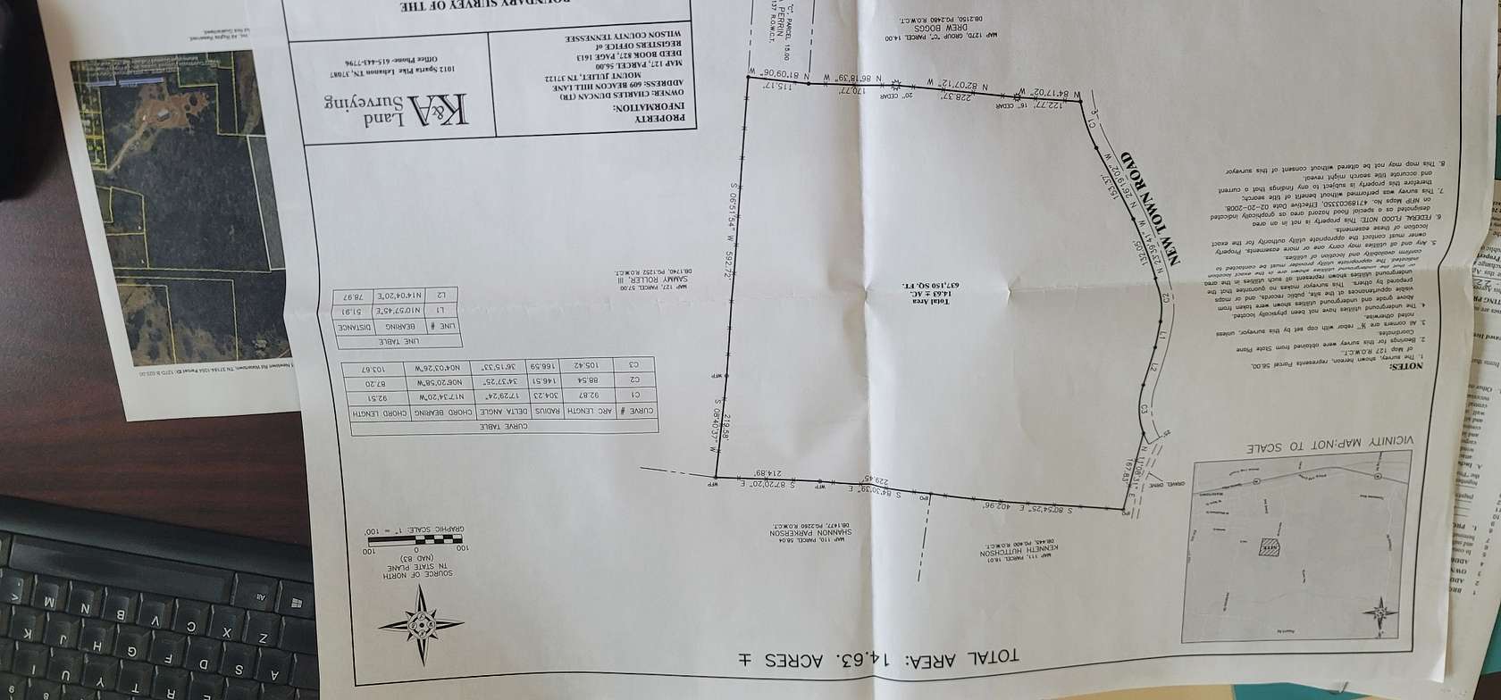 14.6 Acres of Land for Sale in Watertown, Tennessee