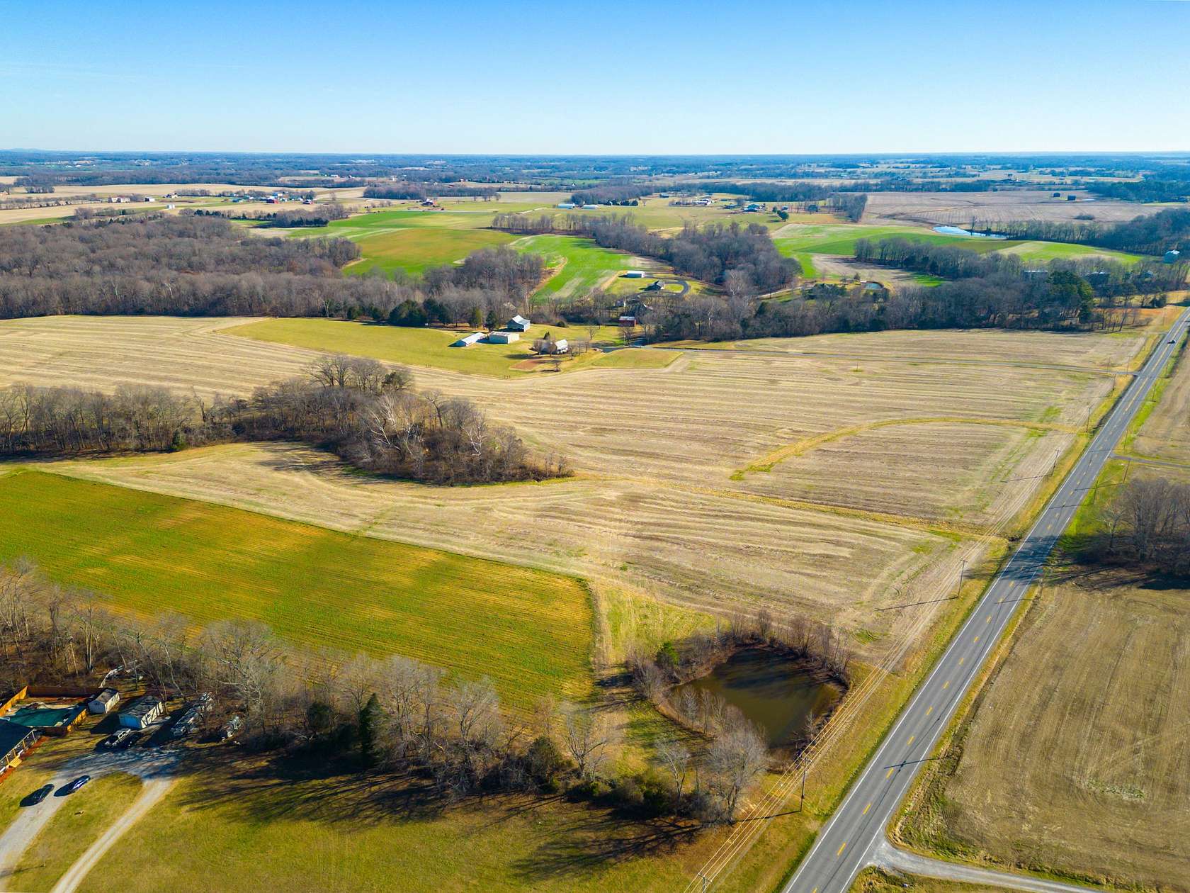 24.4 Acres of Agricultural Land for Sale in Cedar Hill, Tennessee