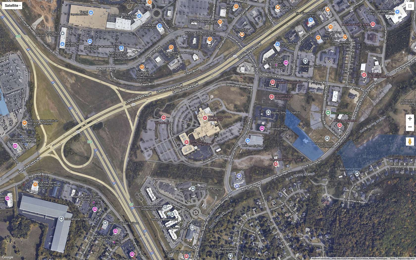 4 Acres of Improved Mixed-Use Land for Sale in Smyrna, Tennessee