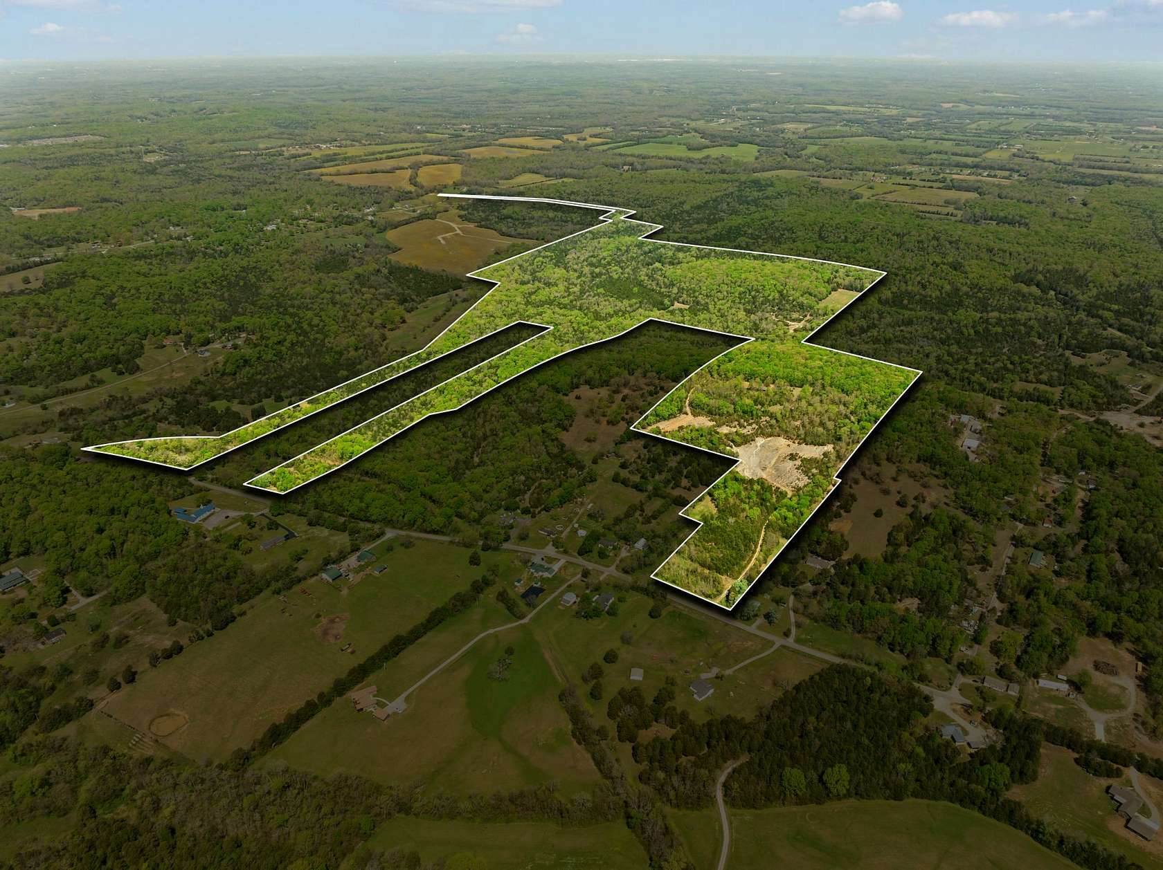 189 Acres of Recreational Land & Farm for Sale in Lewisburg, Tennessee