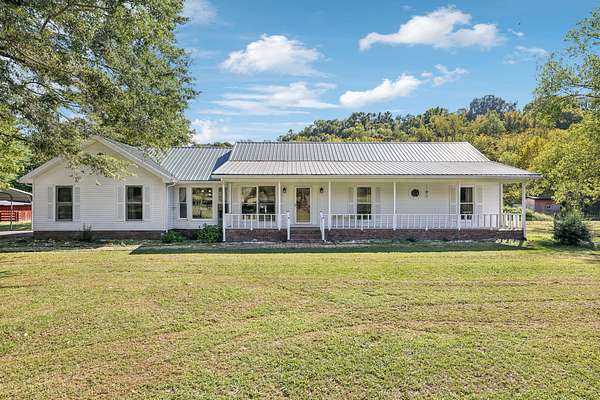 10.9 Acres of Land with Home for Sale in Pulaski, Tennessee