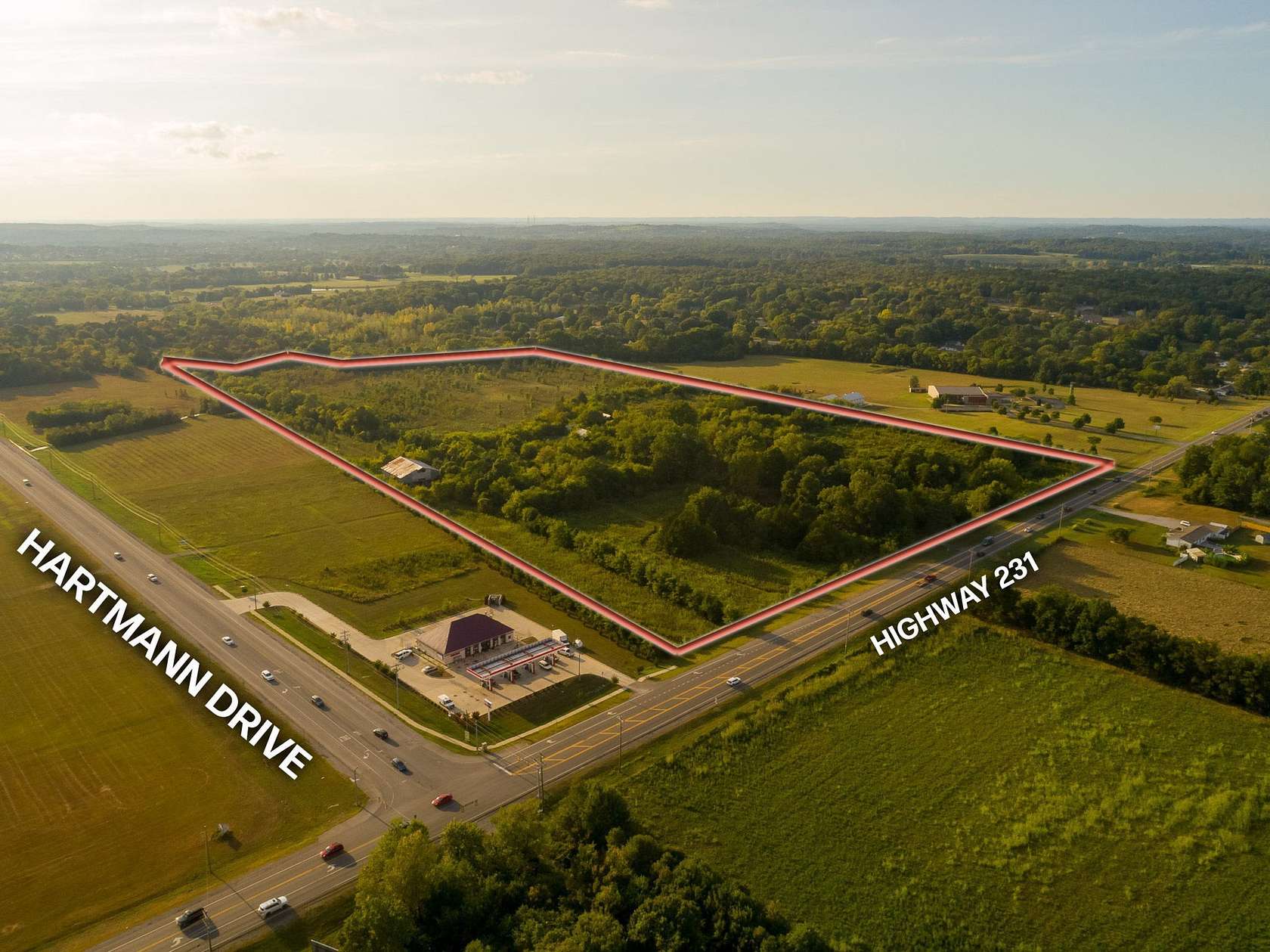 45 Acres of Land for Sale in Lebanon, Tennessee
