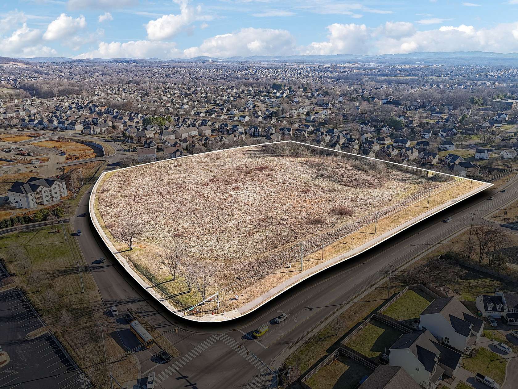 9.87 Acres of Commercial Land for Sale in Spring Hill, Tennessee