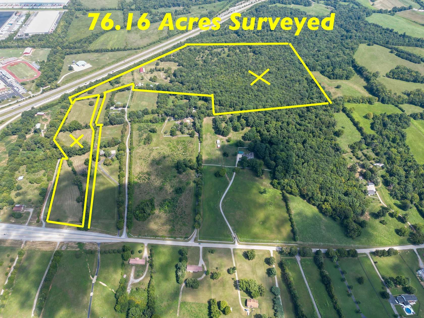 76.2 Acres of Agricultural Land for Sale in Lebanon, Tennessee