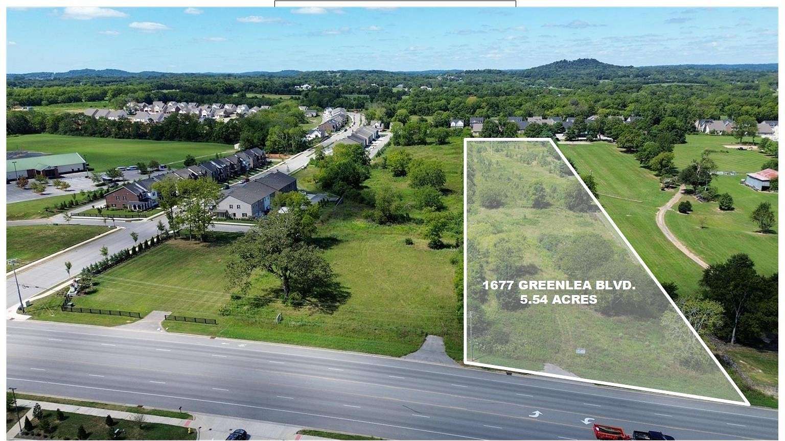 5.54 Acres of Commercial Land for Sale in Gallatin, Tennessee