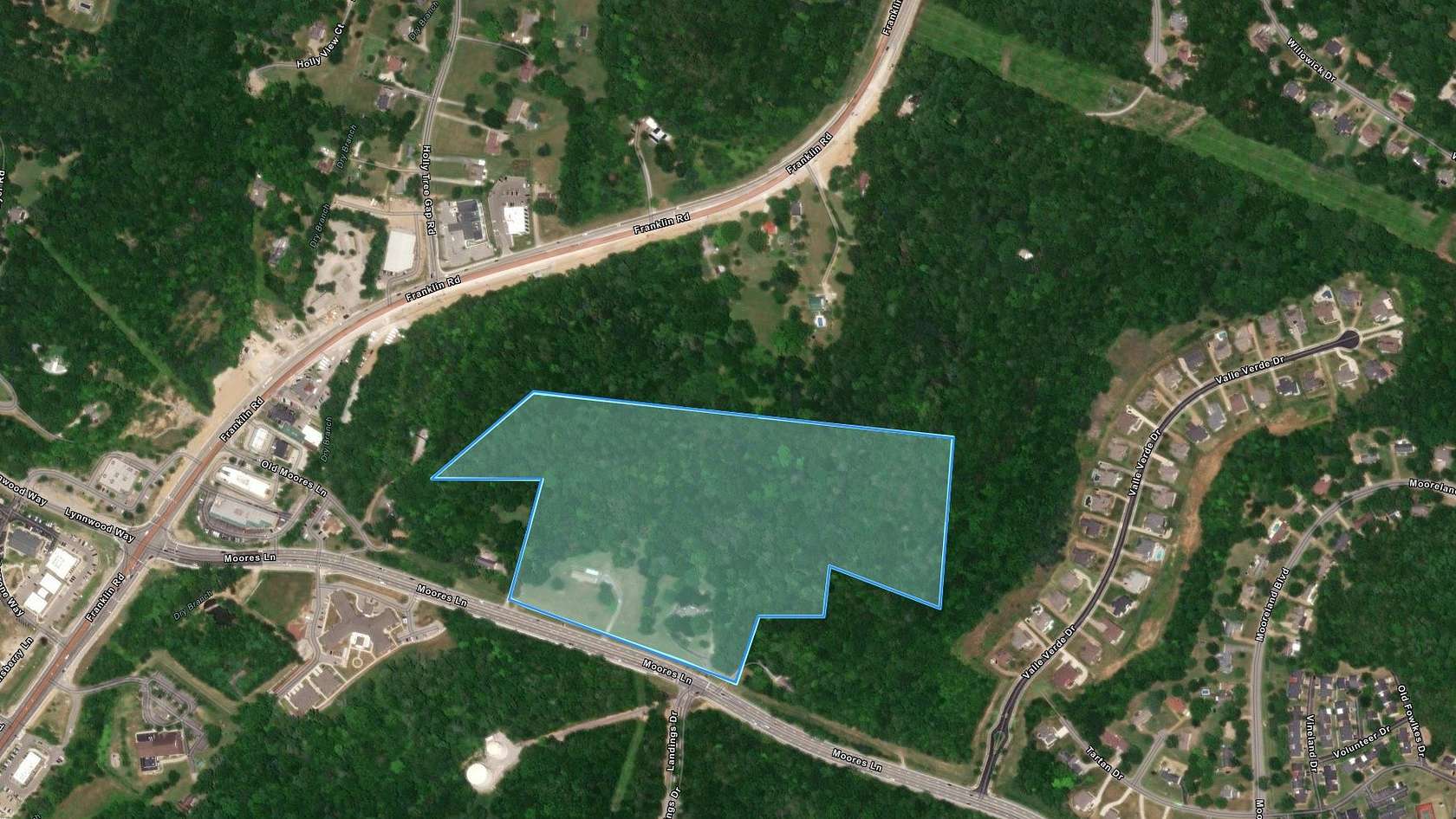 36.1 Acres of Recreational Land for Sale in Brentwood, Tennessee