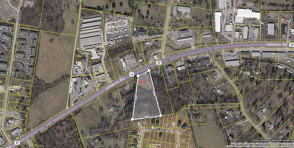 4 Acres of Commercial Land for Sale in Mount Juliet, Tennessee