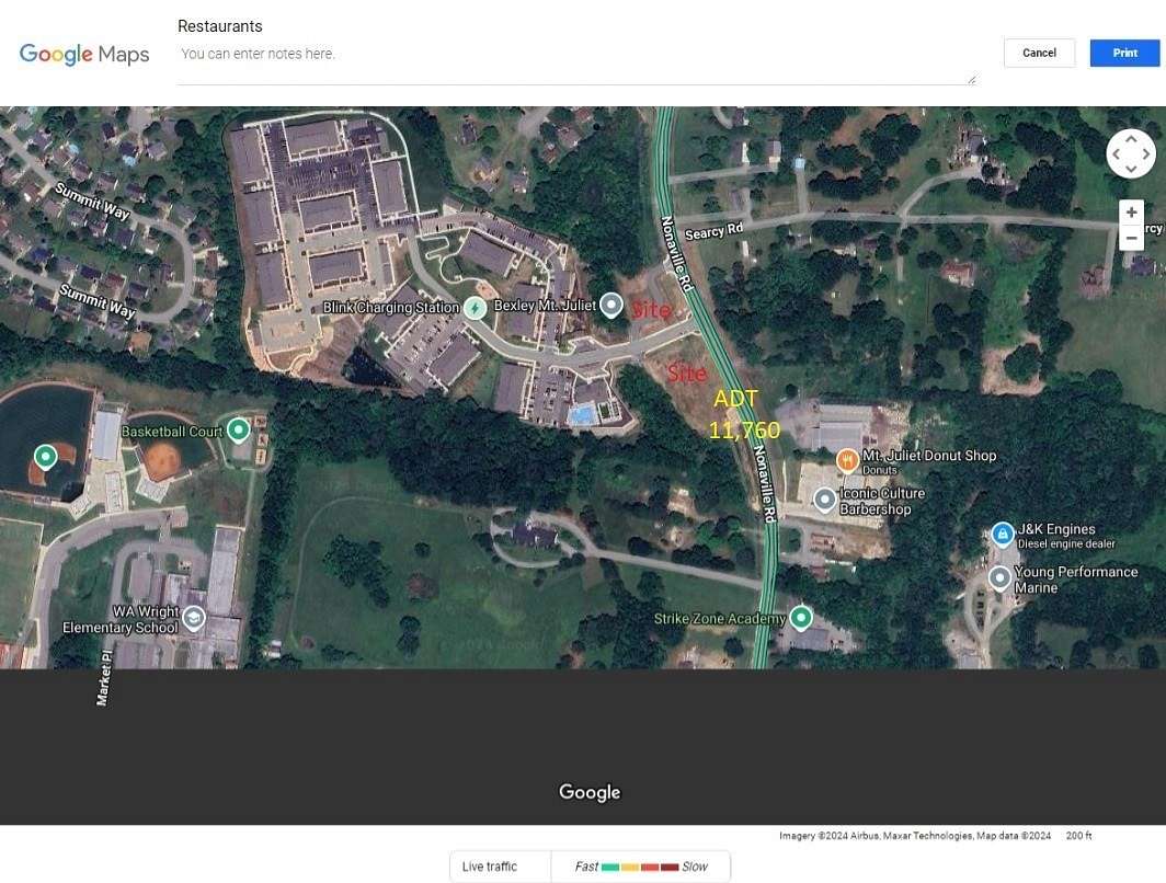 3.29 Acres of Mixed-Use Land for Sale in Mount Juliet, Tennessee