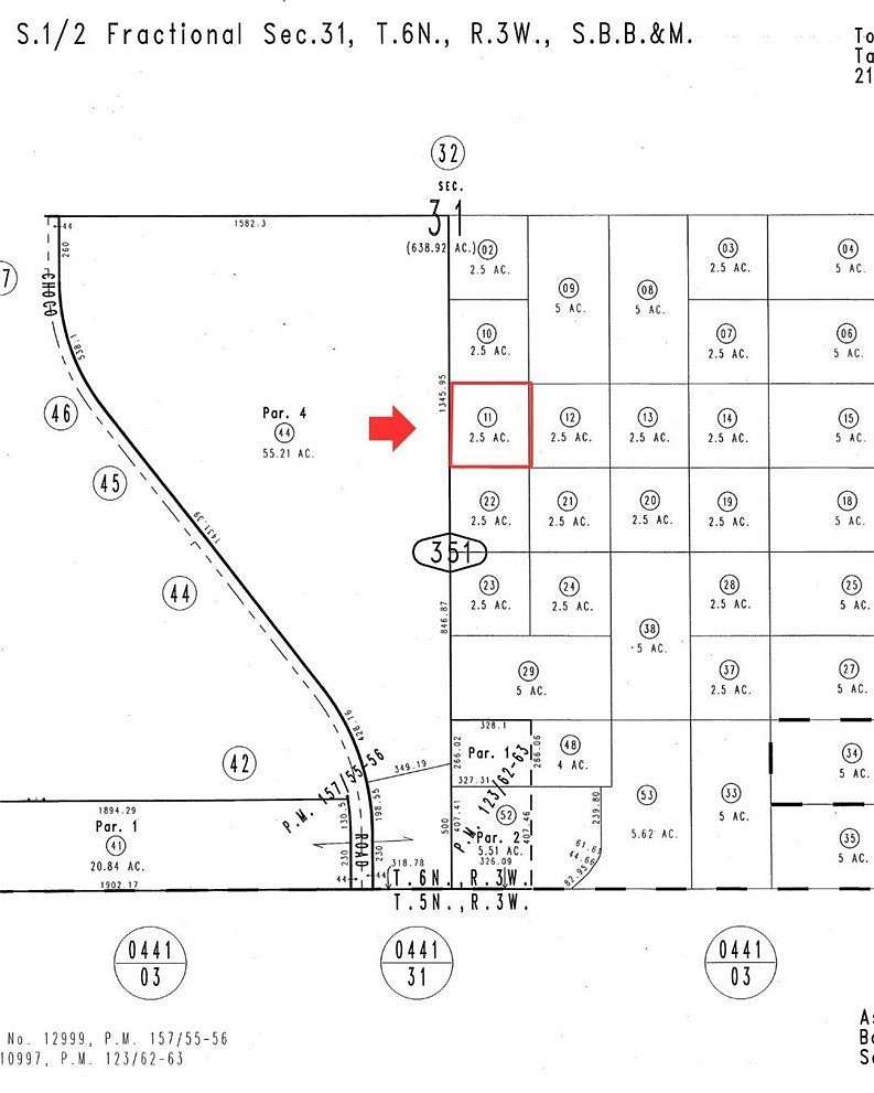 2.5 Acres of Land for Sale in Apple Valley, California
