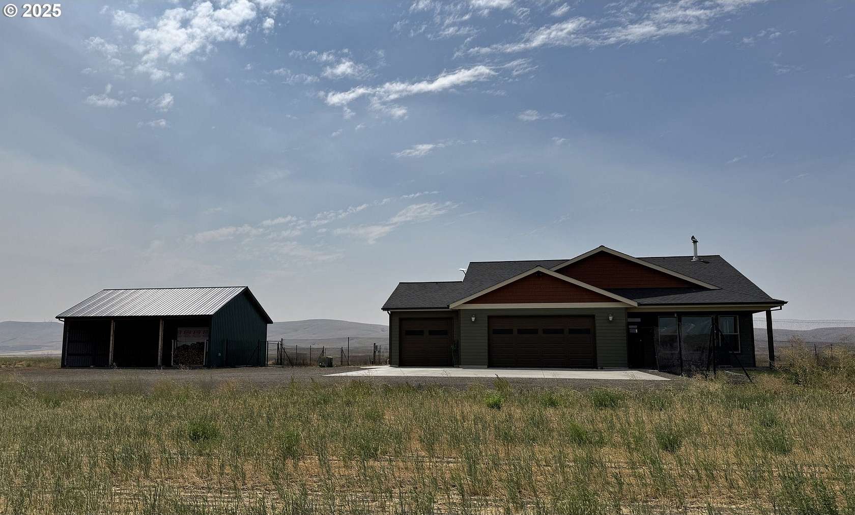 20 Acres of Recreational Land with Home for Sale in Centerville, Washington