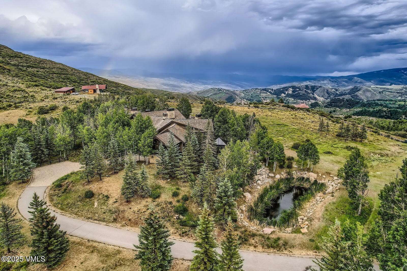 35 Acres of Recreational Land with Home for Sale in Edwards, Colorado