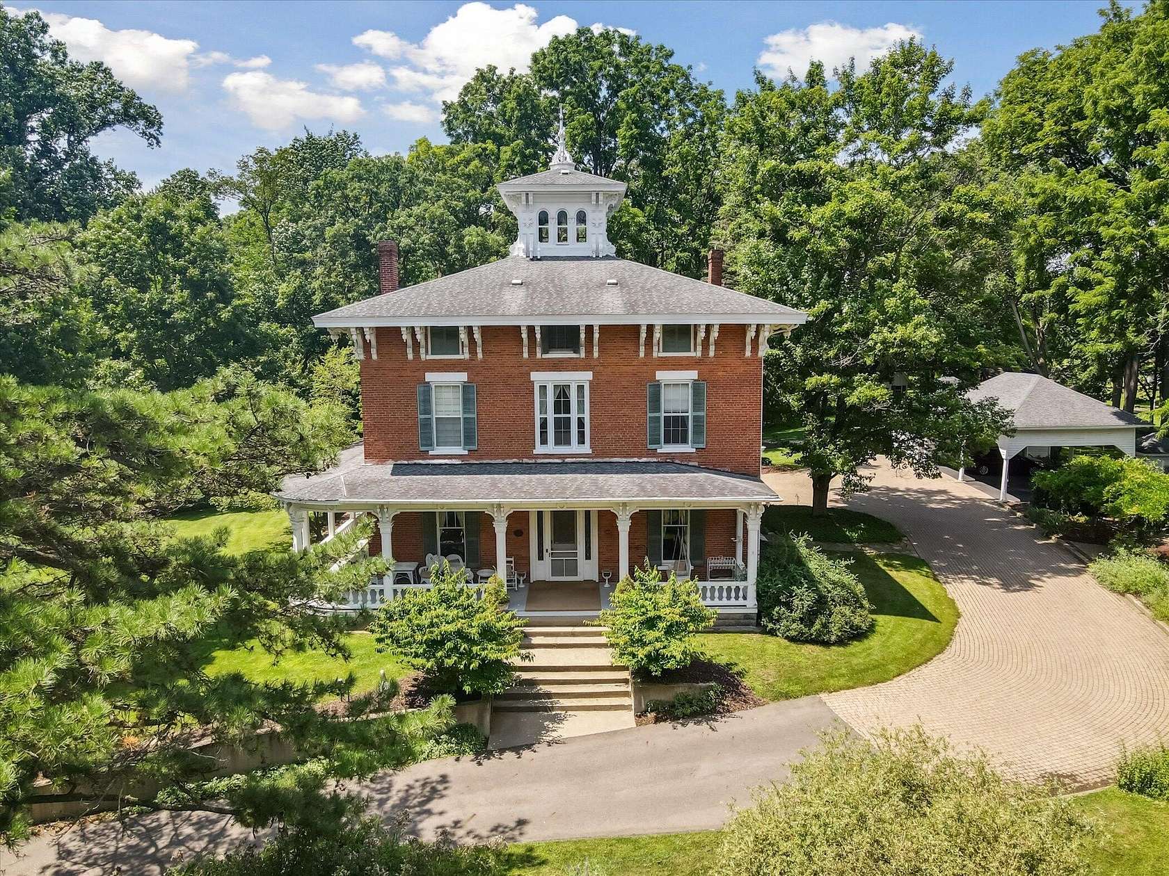 13 Acres of Recreational Land with Home for Sale in Marshall, Michigan