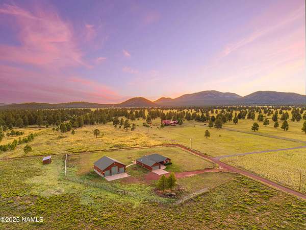 10.5 Acres of Land with Home for Sale in Parks, Arizona