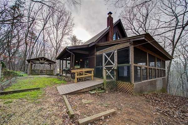 2 Acres of Residential Land with Home for Sale in Clarkesville, Georgia