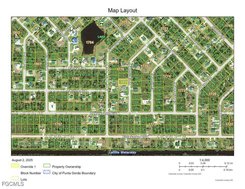 0.23 Acres of Residential Land for Sale in Port Charlotte, Florida