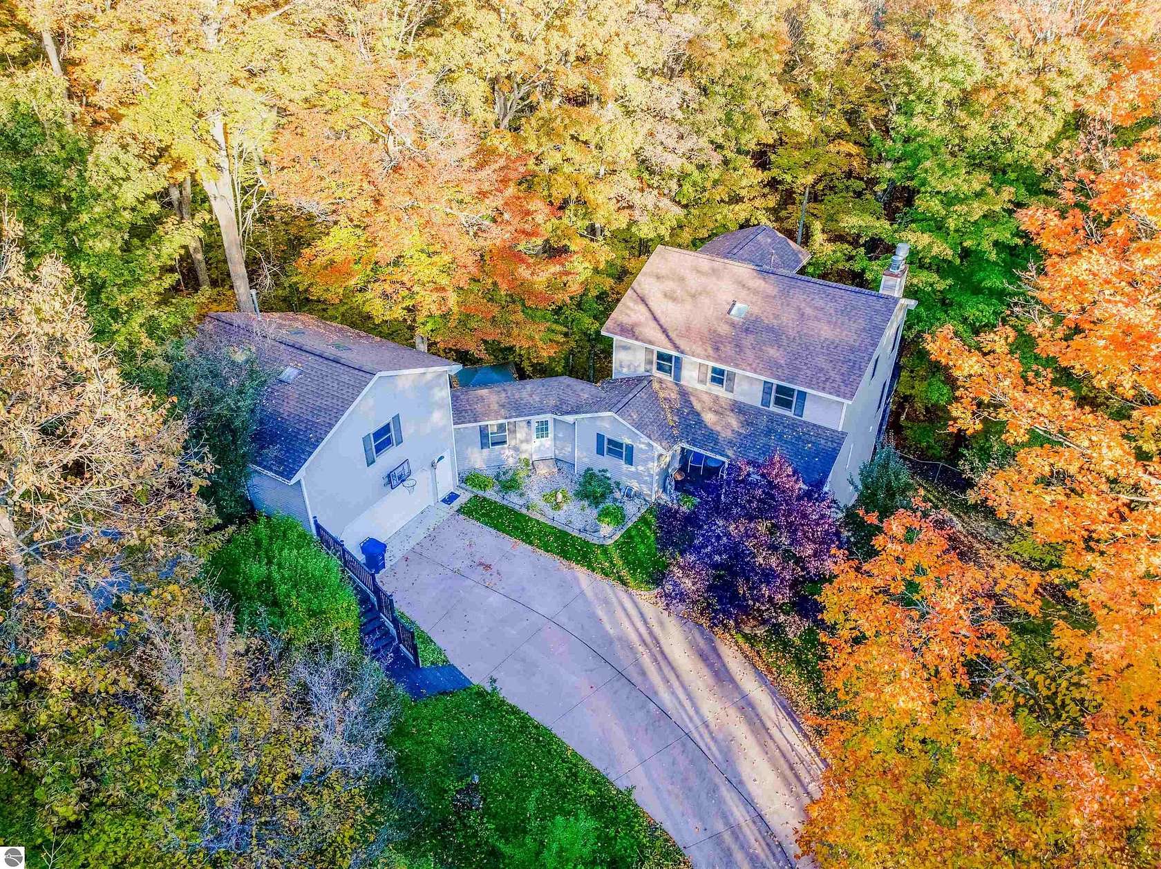 2 Acres of Residential Land with Home for Sale in Traverse City, Michigan