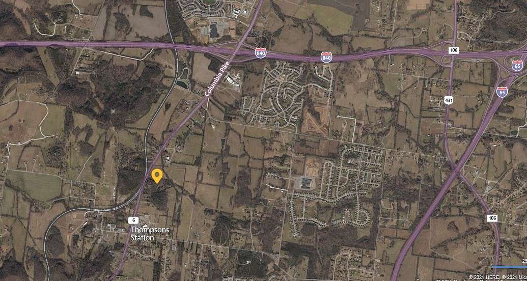 20 Acres of Mixed-Use Land for Sale in Thompson's Station, Tennessee