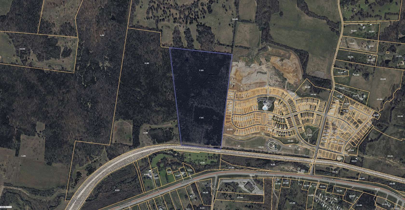 63 Acres of Recreational Land & Farm for Sale in Lebanon, Tennessee