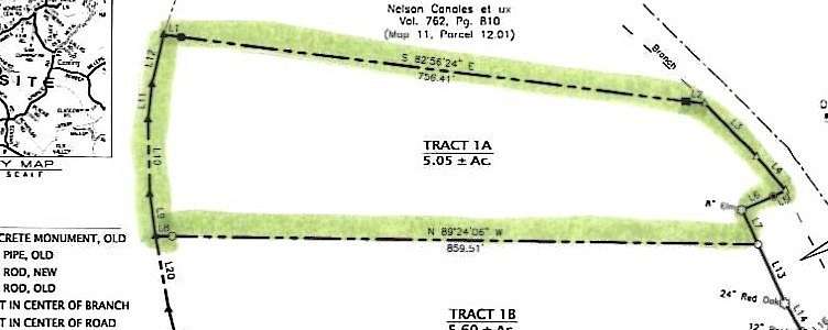 5 Acres of Land for Sale in Charlotte, Tennessee