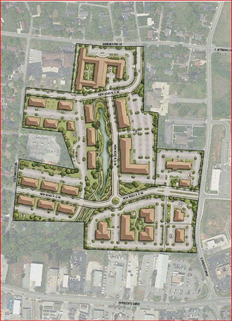 45.4 Acres of Mixed-Use Land for Sale in Cookeville, Tennessee