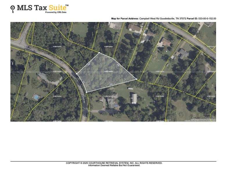 1 Acre of Residential Land for Sale in Goodlettsville, Tennessee