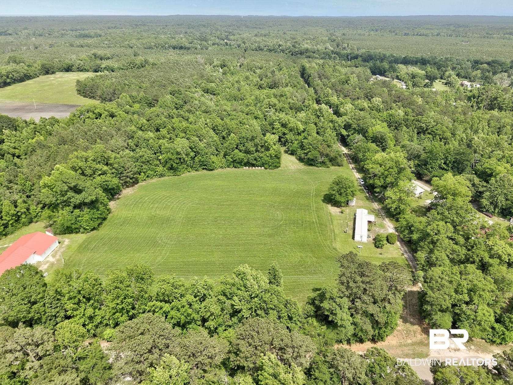 22 Acres of Land with Home for Sale in Camden, Alabama