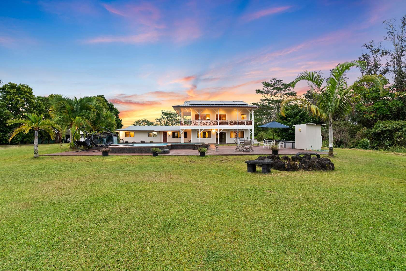 3 Acres of Land with Home for Sale in Kurtistown, Hawaii